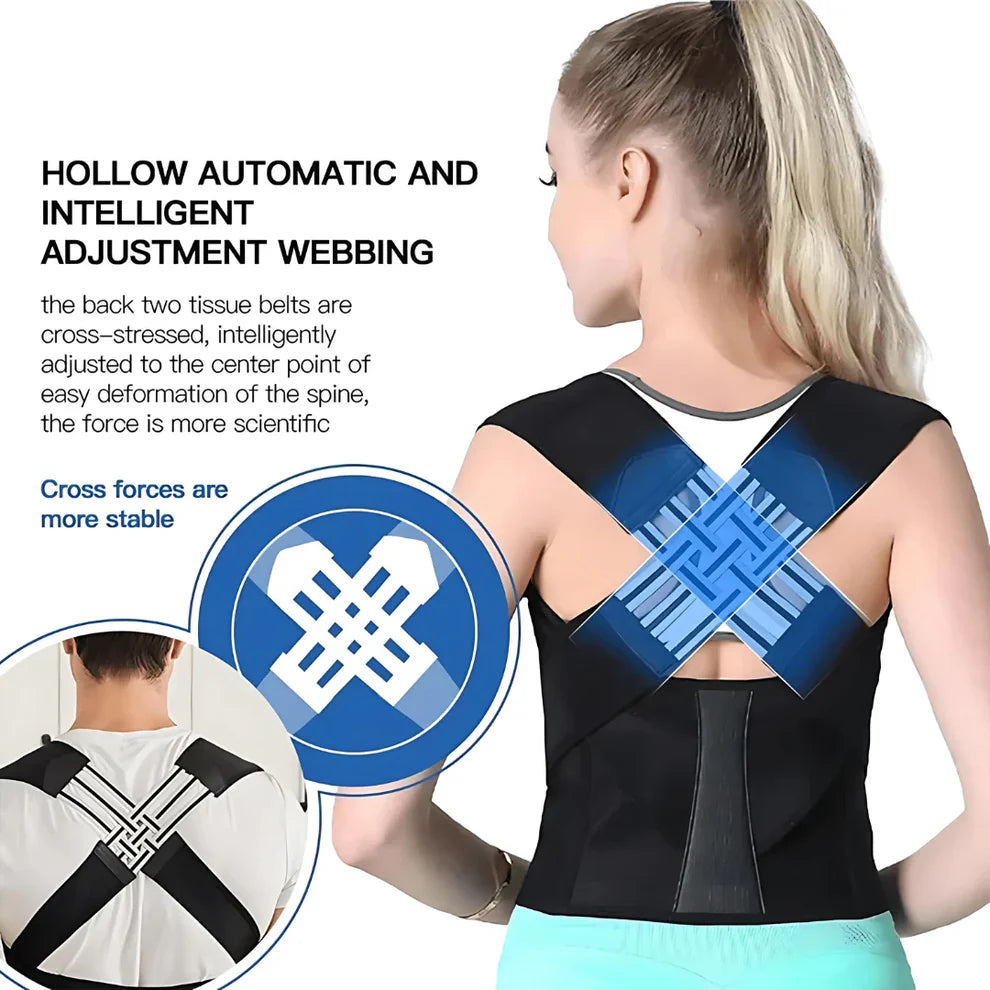 Adjustable Back Posture Corrector โ Relieve Pain & Restore Your Spine