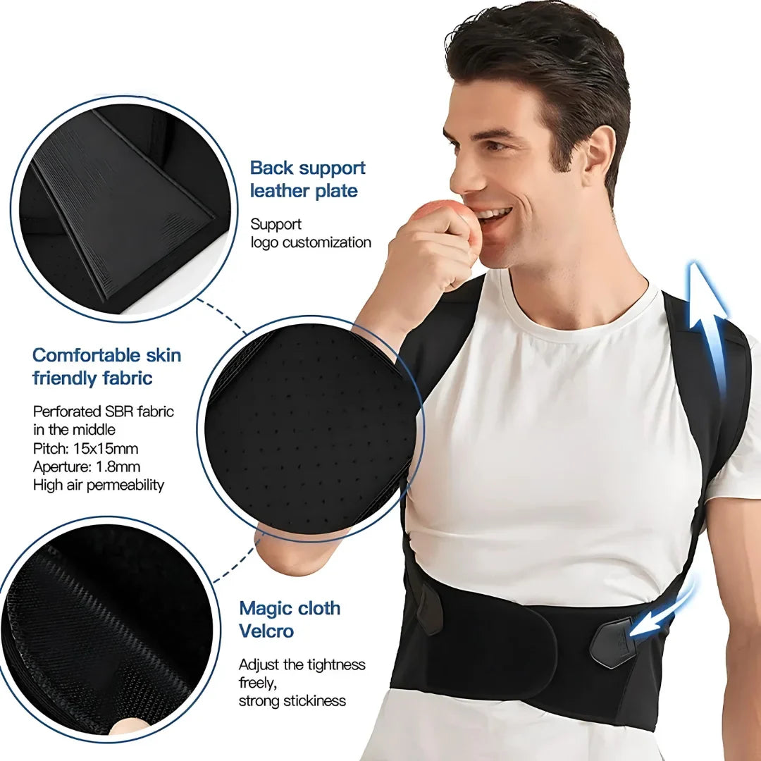 Adjustable Back Posture Corrector โ Relieve Pain & Restore Your Spine