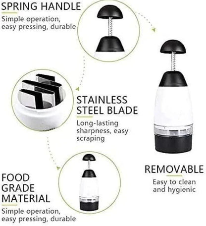Slap Chop Vegetable Chopper & Slicer, Vegetable Chopper (1x Slap Chop)